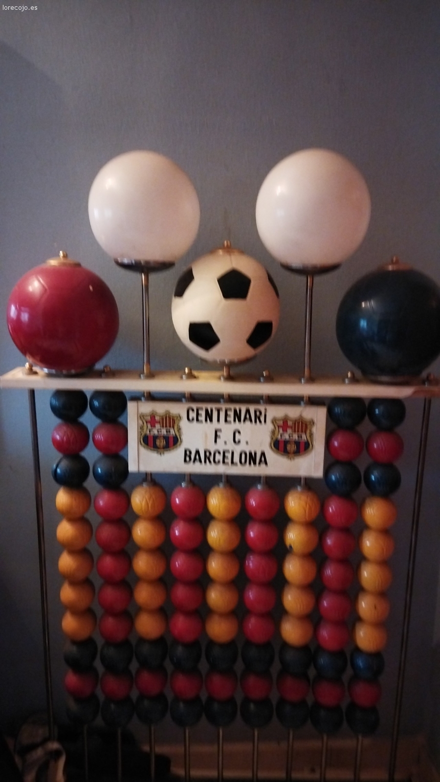 Barça lampara. elaboración original funciona perfectamente valiosa sentimentalmente para culés... una oportunidad q deseo alguien disfrute