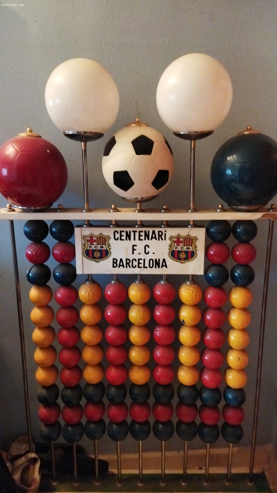 Barça lampara. elaboración original funciona perfectamente valiosa sentimentalmente para culés... una oportunidad q deseo alguien disfrute