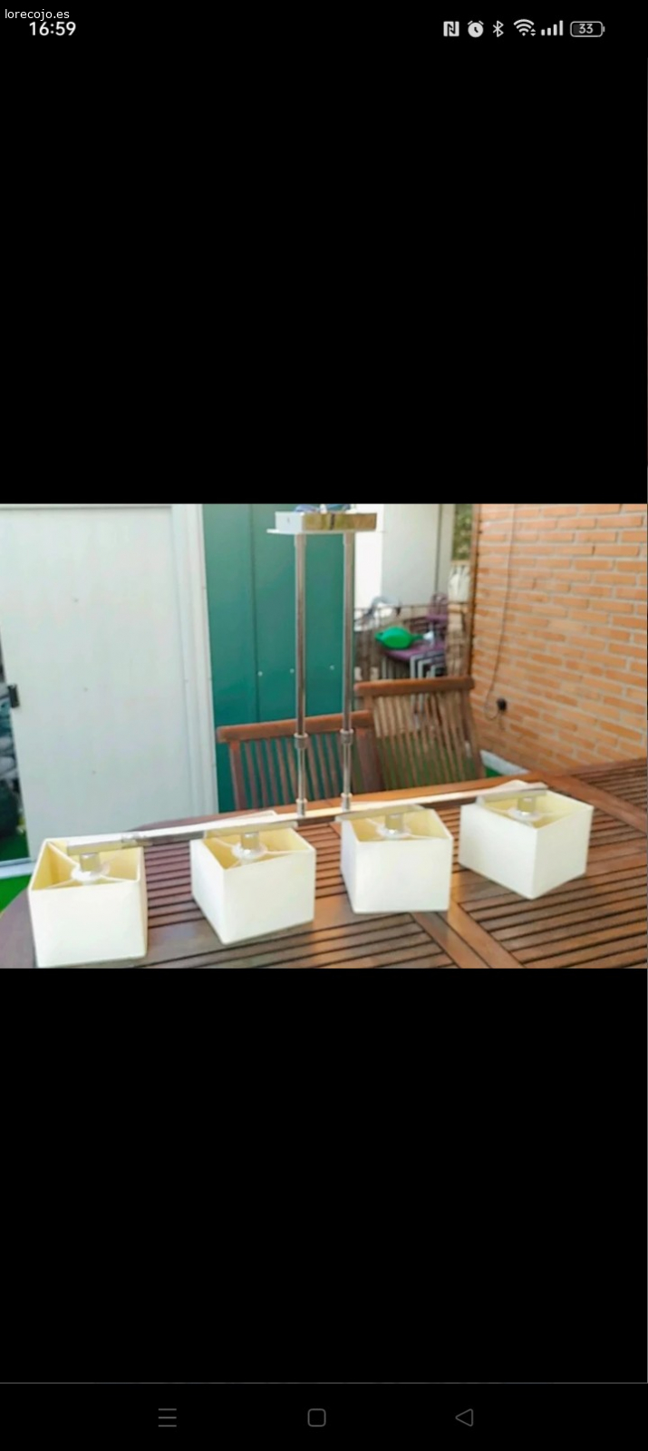 lámpara salón. lampara en muy buen estado