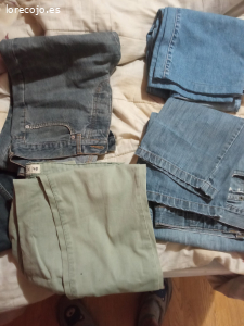 pantalones cortos y largos. pantalones