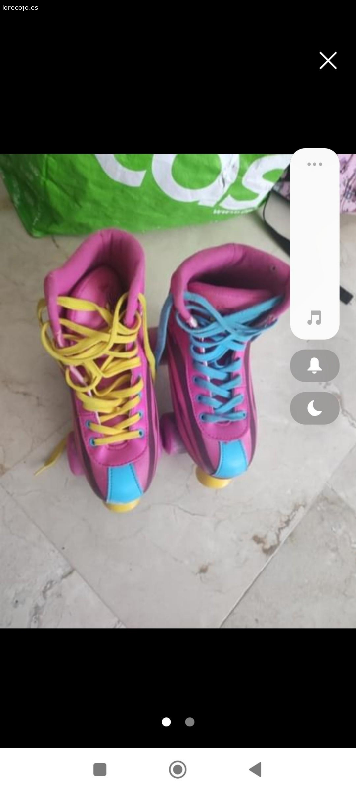 pàtines. patines de la talla 32-34 y de la 22-24 (en línea)