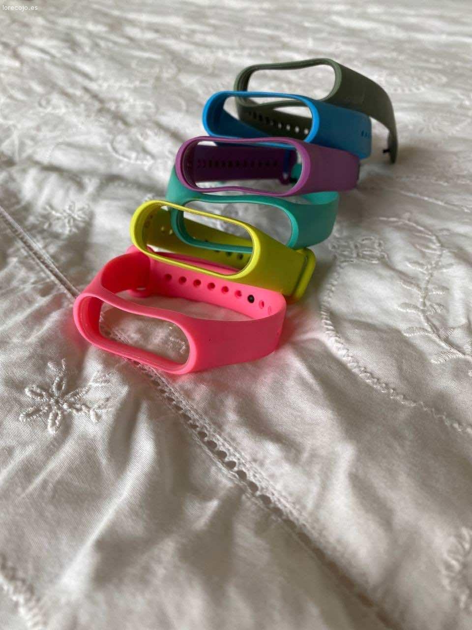 Pulsera Xaomi Band. Pulseras para Xiaomi Band de múltiples colores.